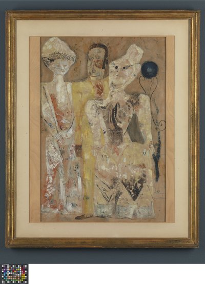 Drei Figuren von Frits van den Berghe