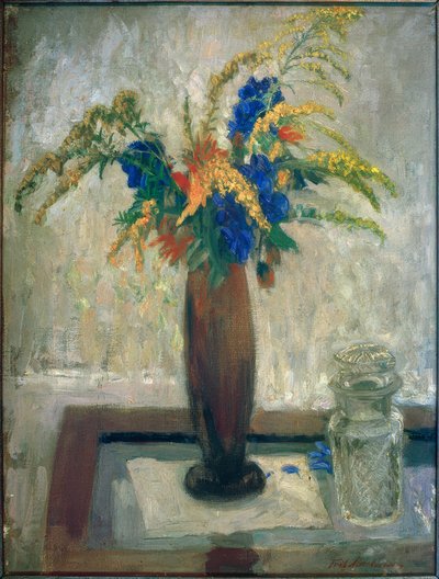 Stillleben mit einem Strauß Wiesenblumen von Fritz Mackensen