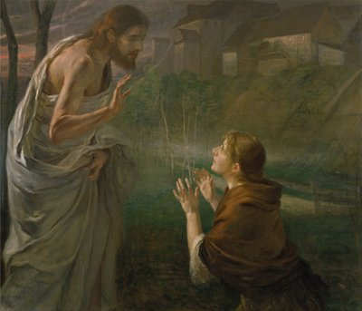 Rühre mich nicht an. Johannes 20:17 von Fritz von Uhde