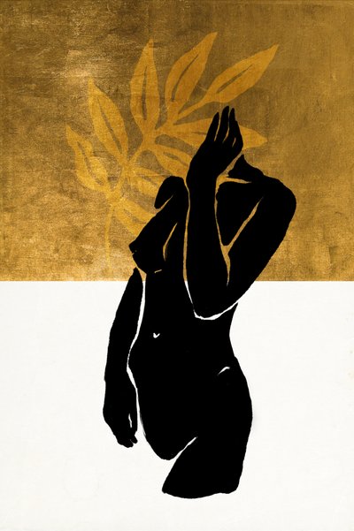 Goldene Blätter Akt von Fun Qui