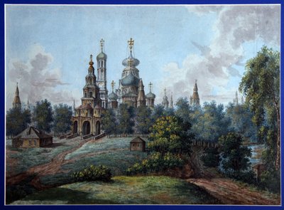 Das Kloster Neu-Jerusalem. von Fyodor Alexeyev