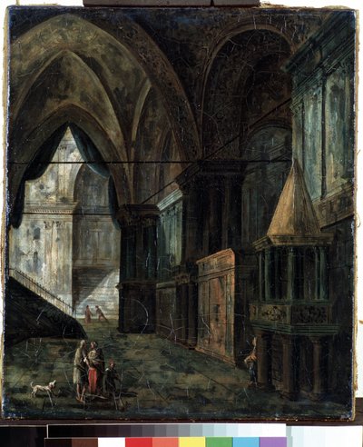 In einer Kathedrale von Fyodor Yakovlevich Alexeev
