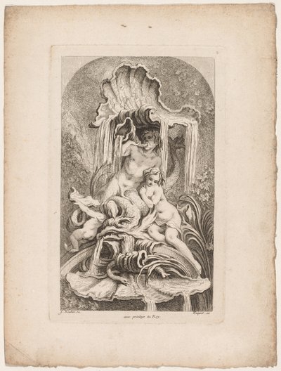 Buch der Brunnen: Nr. 2 von Gabriel Huquier