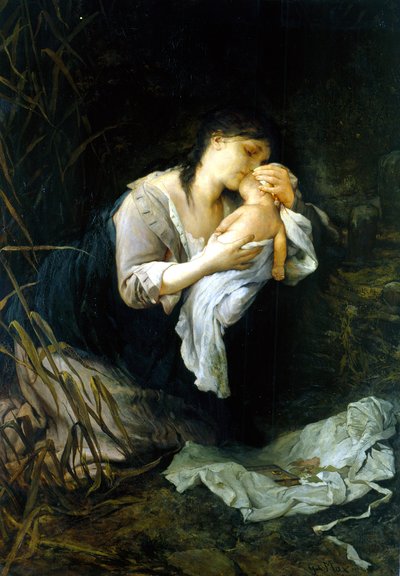 Der Kindermörder von Gabriel Max
