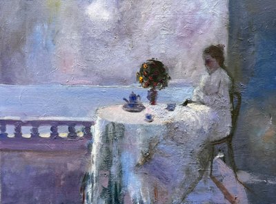 Frau am Meer (2020) von Gabriel Palma