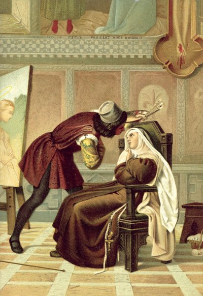 Filippo Lippi und die Nonne Buti von Gabriele Castagnola
