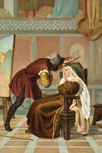 Filippo Lippi und die Nonne Buti von Gabriele Castagnola