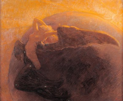 Der Tag erweckt die Nacht von Gaetano Previati