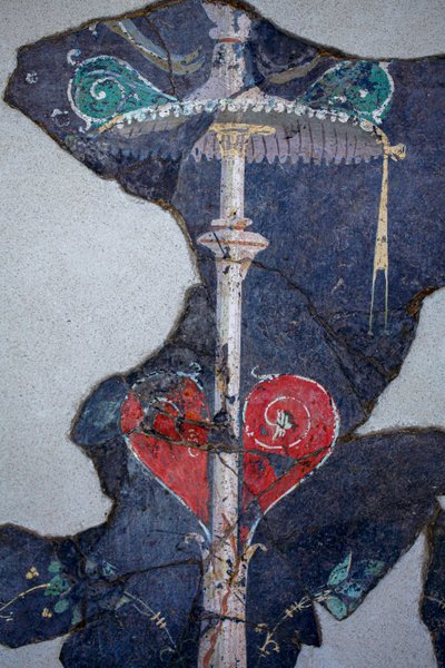 Römische Wandmalerei von Gallo-Roman