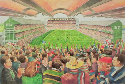 Twickenham: Das Pilkington Cup Finale, 1992 von Gareth Lloyd Ball