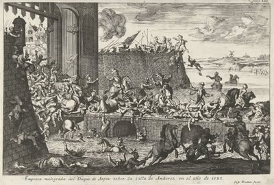 Die Französische Furie in Antwerpen, 1583 von Gaspar Bouttats