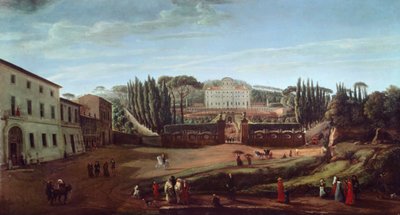 Villa Aldobrandini von Gaspar van Wittel