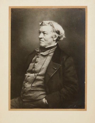 Porträt von Jean-Baptiste Camille Corot von Gaspard Félix Nadar