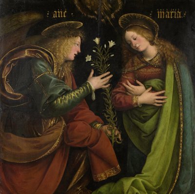 Die Verkündigung Mariae von Gaudenzio Ferrari