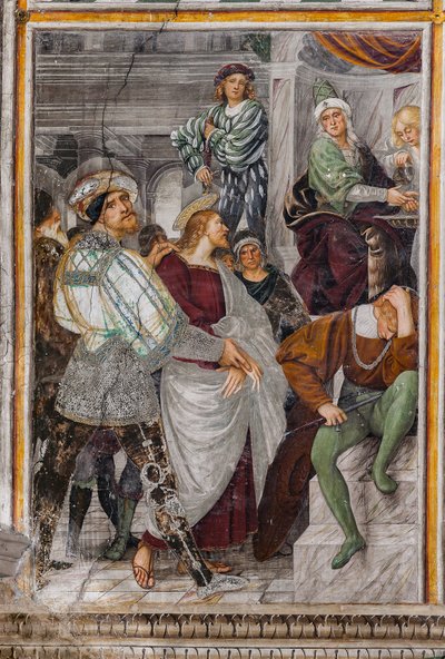 Jesus vor Pilatus (Detail) von Gaudenzio Ferrari