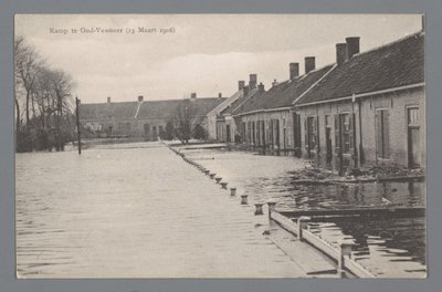 Katastrophe in Oud-Vossemeer am 13. März 1906 von Gebroeders van Straaten
