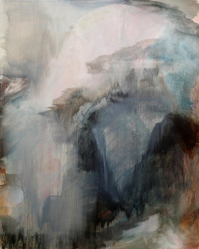 Nebliger Bergfluss von Gemma Bardot