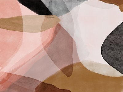Weiche abstrakte Formen von Gemma Bardot