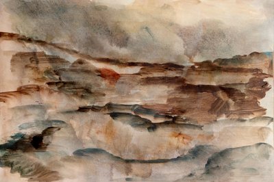 Stürmische Erdlandschaft von Gemma Bardot