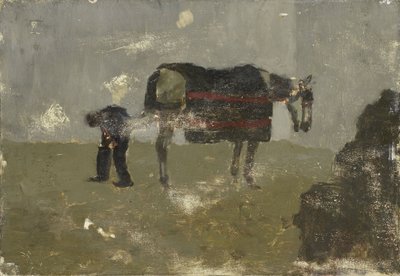 Schmied mit Grau von Georg-Hendrik Breitner