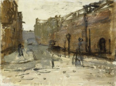 De Baan in Rotterdam von Georg-Hendrik Breitner