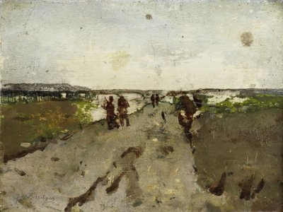 Landschaft bei Waalsdorp von Georg-Hendrik Breitner