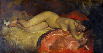 Liegender Akt von Georg Hendrik Breitner