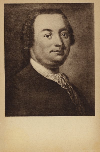 Johann Christian Bach, deutscher Komponist der Klassik (1735-1782) von Georg David Matthieu
