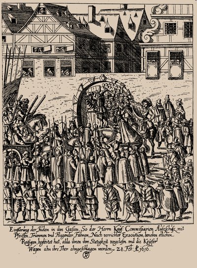 Der Fettmilch-Aufstand. Wiedereinführung der Juden in Frankfurt am 28. Februar 1616 von Georg Keller