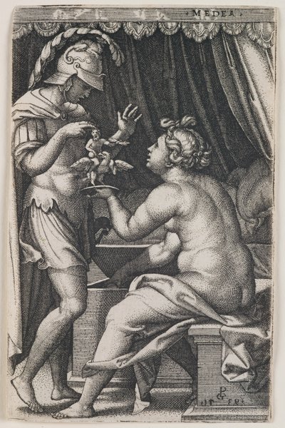 Medea und Jason von Georg Pencz