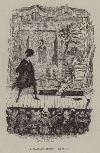 Ein überraschender Effekt von George (after) Cruikshank