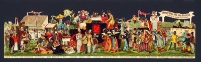 Derby-Tag: auf der Rennstrecke von George (after) Cruikshank