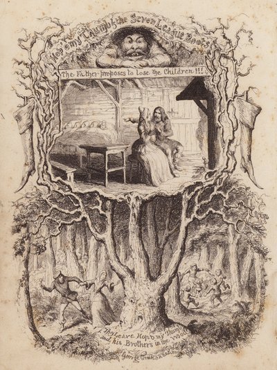Hop O’ My Thumb von George (after) Cruikshank