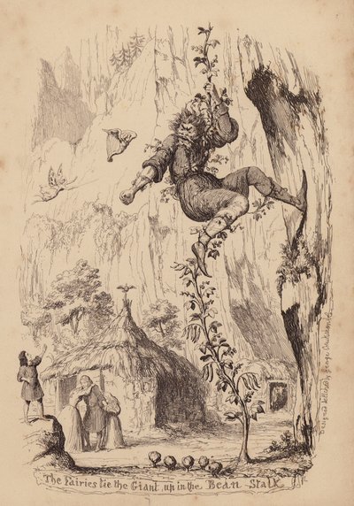Hans und die Bohnenranke von George (after) Cruikshank