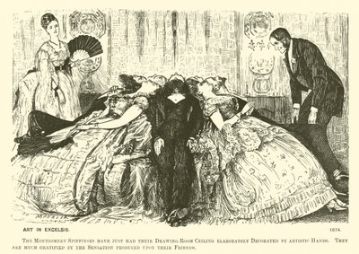 Kunst in excelsis (Gravur) von George (after) Du Maurier