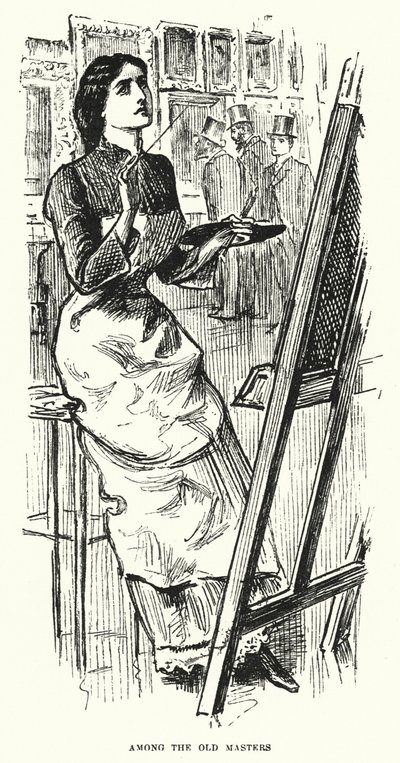 Illustration für Trilby von George du Maurier von George (after) Du Maurier