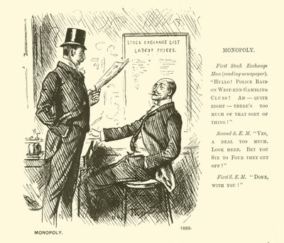 Monopol von George (after) Du Maurier