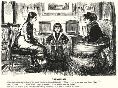 Punch-Karikatur (Gravur) von George (after) Du Maurier
