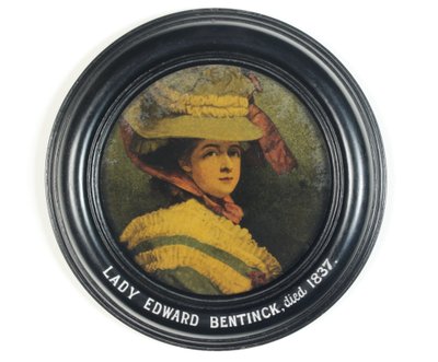 Elizabeth Cumberland, Lady Edward Bentinck von George (after) Romney