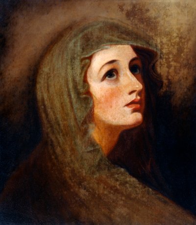 Lady Hamilton als Vestalin von George (after) Romney