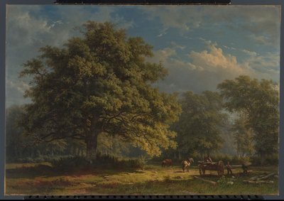 Ansicht im Bentheimer Wald von George Andries Roth