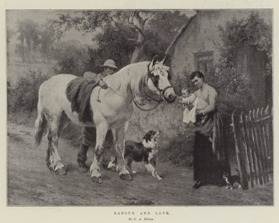 Arbeit und Liebe von George Augustus Holmes