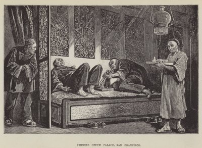 Chinesischer Opium-Palast, San Francisco von George Augustus Sala