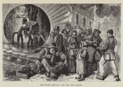 Der schwarze Exodus, alte und neue Stile von George Augustus Sala