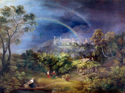 Schloss Heidelberg. von George Augustus Wallis