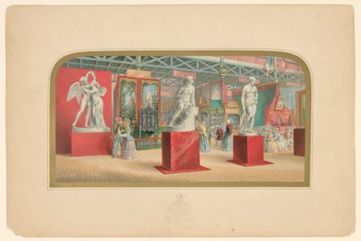 "Baxter" Druck: Juwelen der Großen Ausstellung von 1851, Juwel Nr.1 von George Baxter