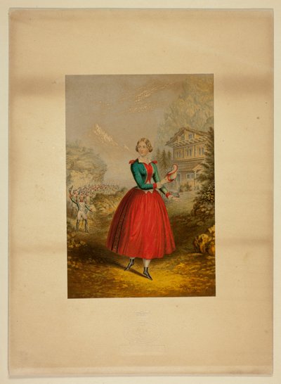 Die Tochter des Regiments von George Baxter