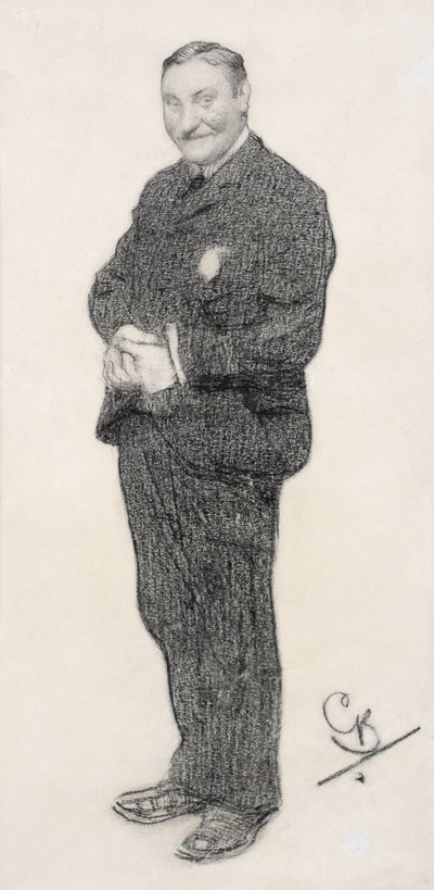 Porträt von H. G. Wells von George Belcher
