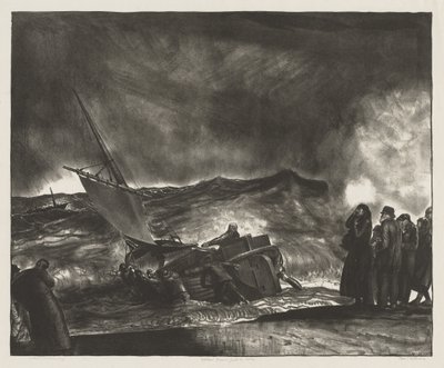Allan Donn sticht in See von George Bellows