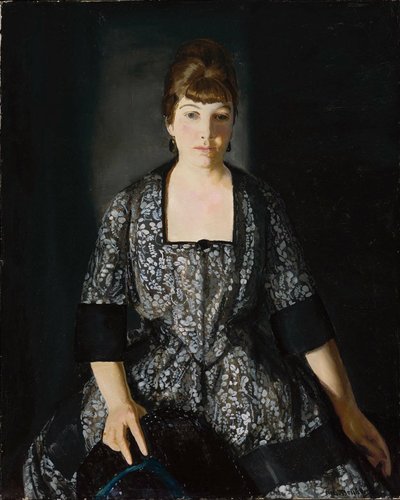 Emma im schwarzen Druck von George Bellows